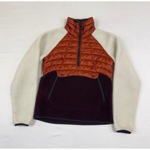 Mountain‎ Hardwear ALTIUS Hybrid Sherpa Fleece Womens XS 1/2 Zip Pullover